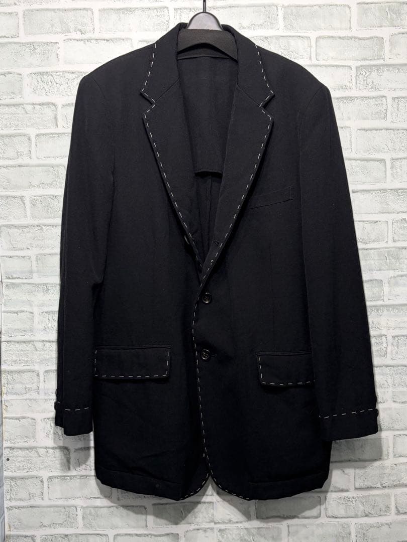 00s Y's formen ワイズフォーメン　ホワイトステッチ　テーラード