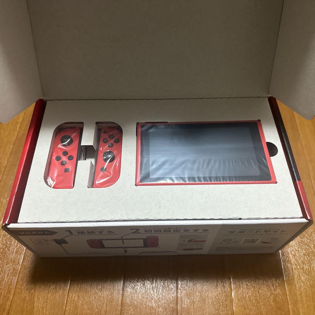 【未使用品】Nintendo Switch マリオレッド×ブルー セット