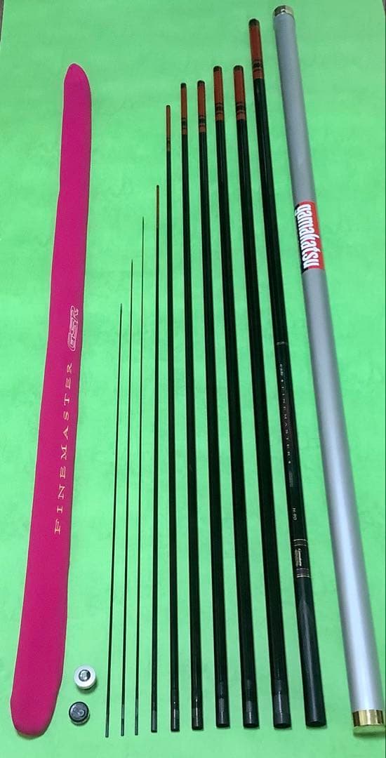 がま鮎　ファインマスター H 90 アルミケース付き