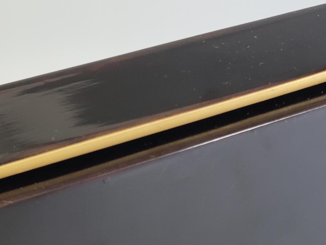 古美術 花蝶蒔絵 箱 美品