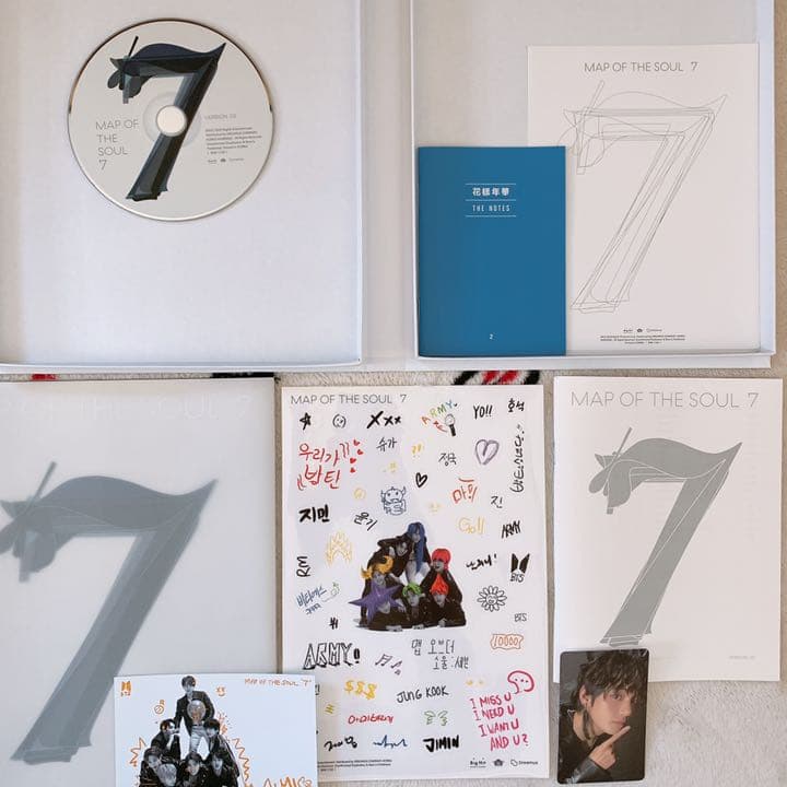 BTS MAPOFTHESOUL 7 トレカ V テテ