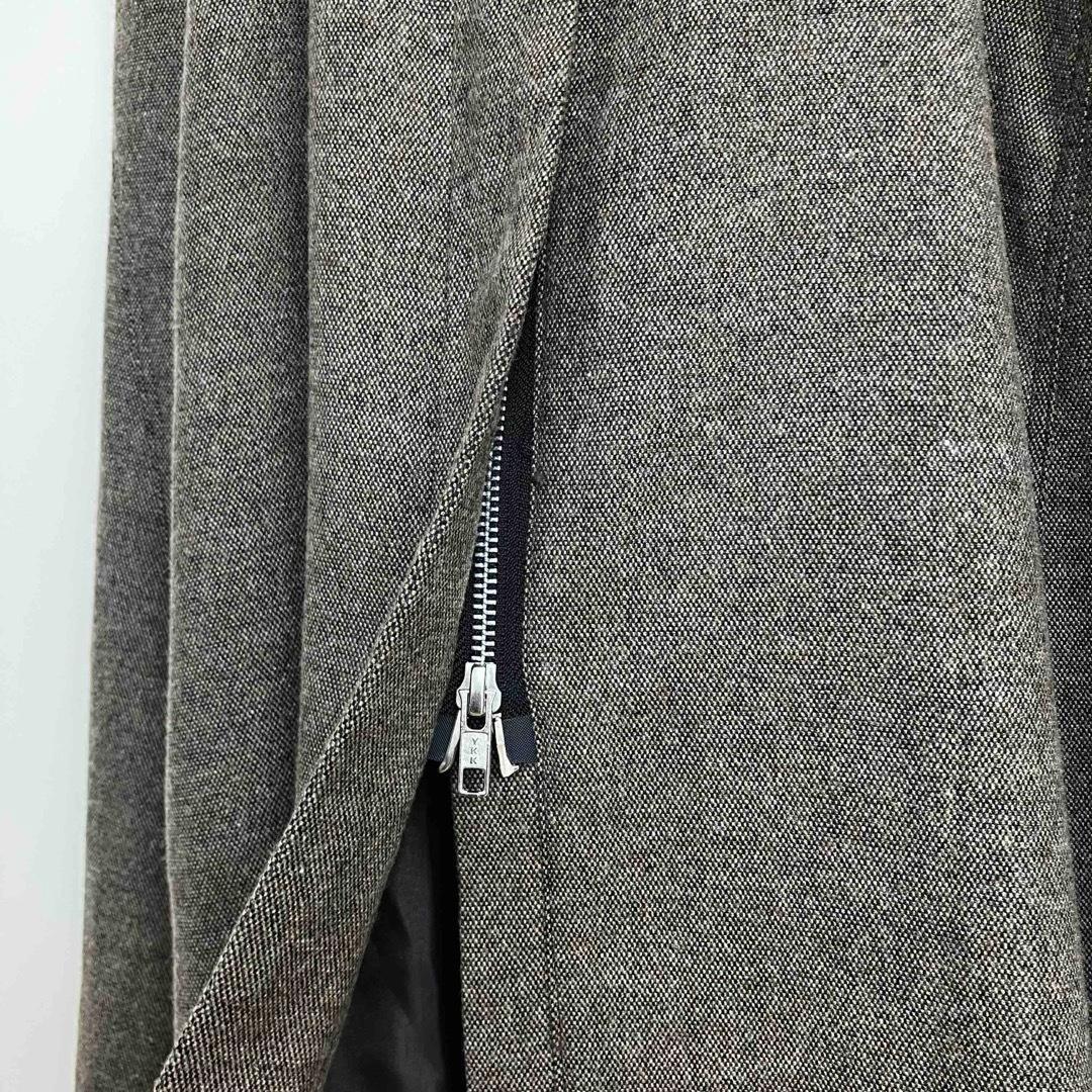 allureville シックツイードサロペットドレス ブラウン サイズ2