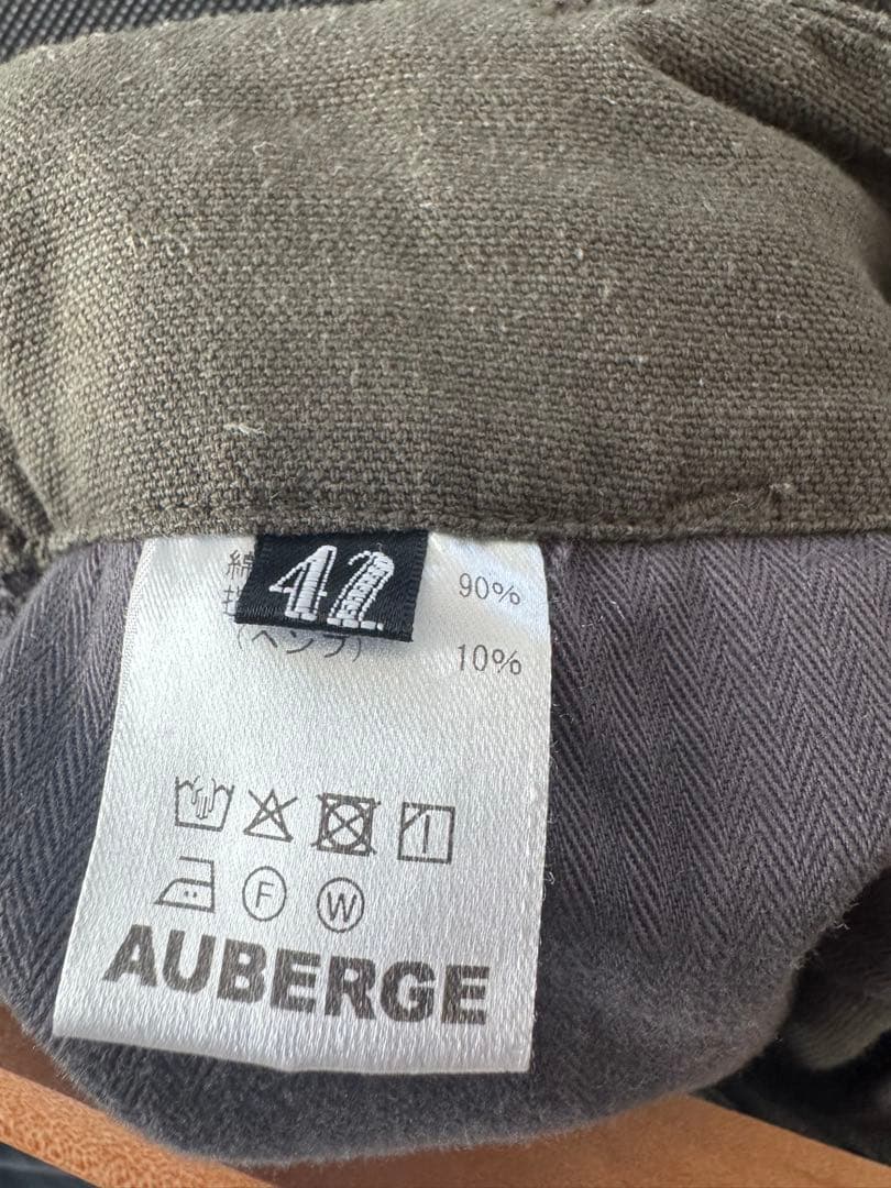 今日だけ値下げ　オーベルジュ　AUBERGE 25SS HURT サイズ42