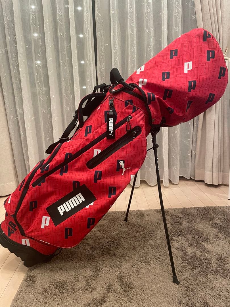 PUMA ゴルフバッグ レッド 4分割収納