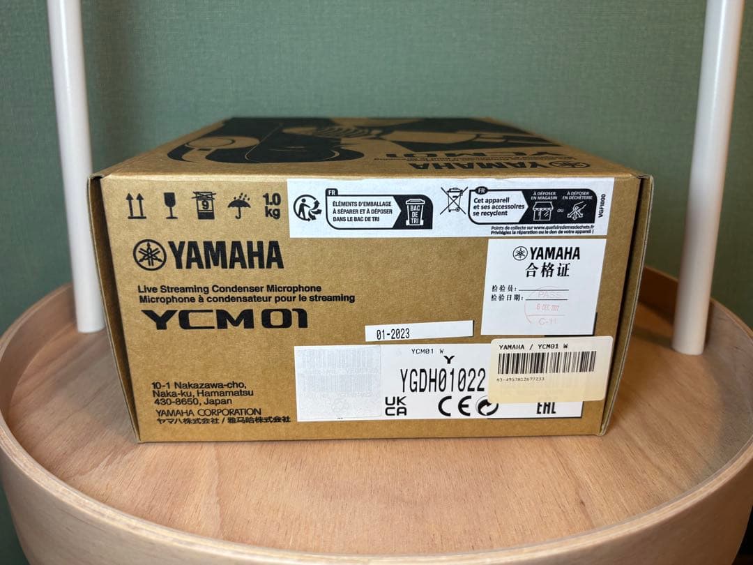 【配信スタートセット】YAMAHA AG06MK2＋YCM01おまけ付き／箱あり