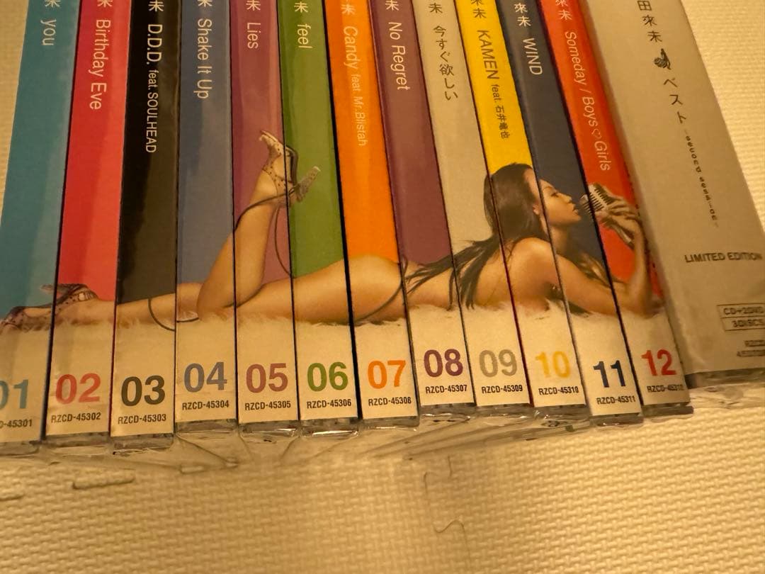 未開封　倖田來未　ベストほか12枚　限定