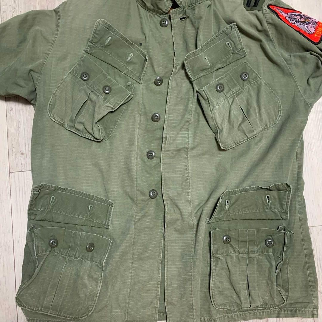 60s U.S. ARMY ジャングルファティーグジャケット USA アメリカ軍