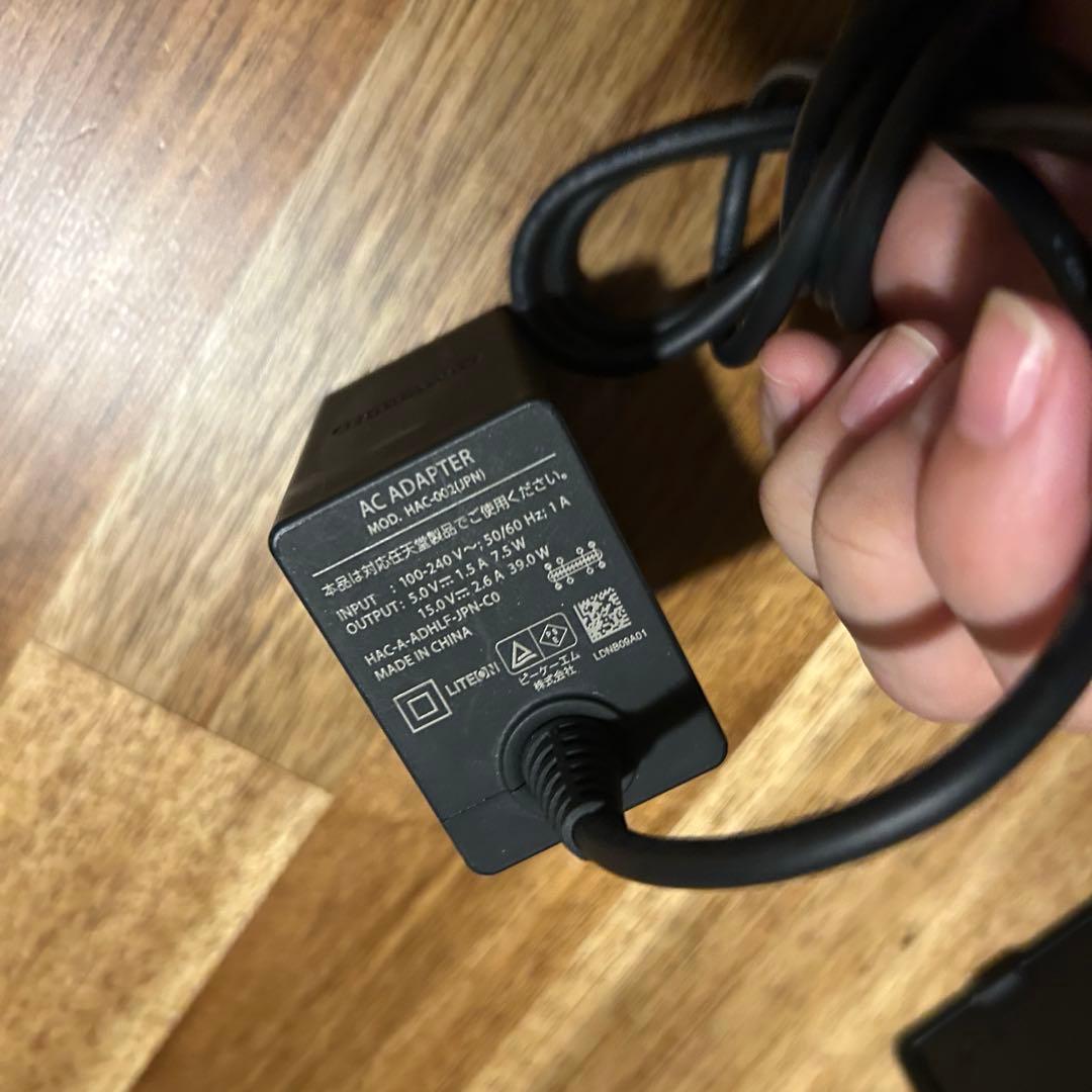 箱無し 美品 Nintendo Switch グレー 本体