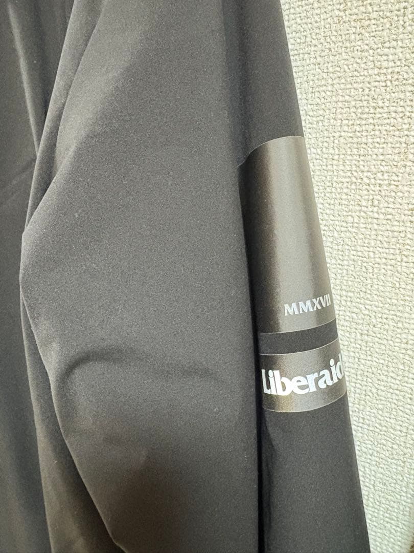 完売　LIBERAIDERS PUFFER COACH JACKET BLACK