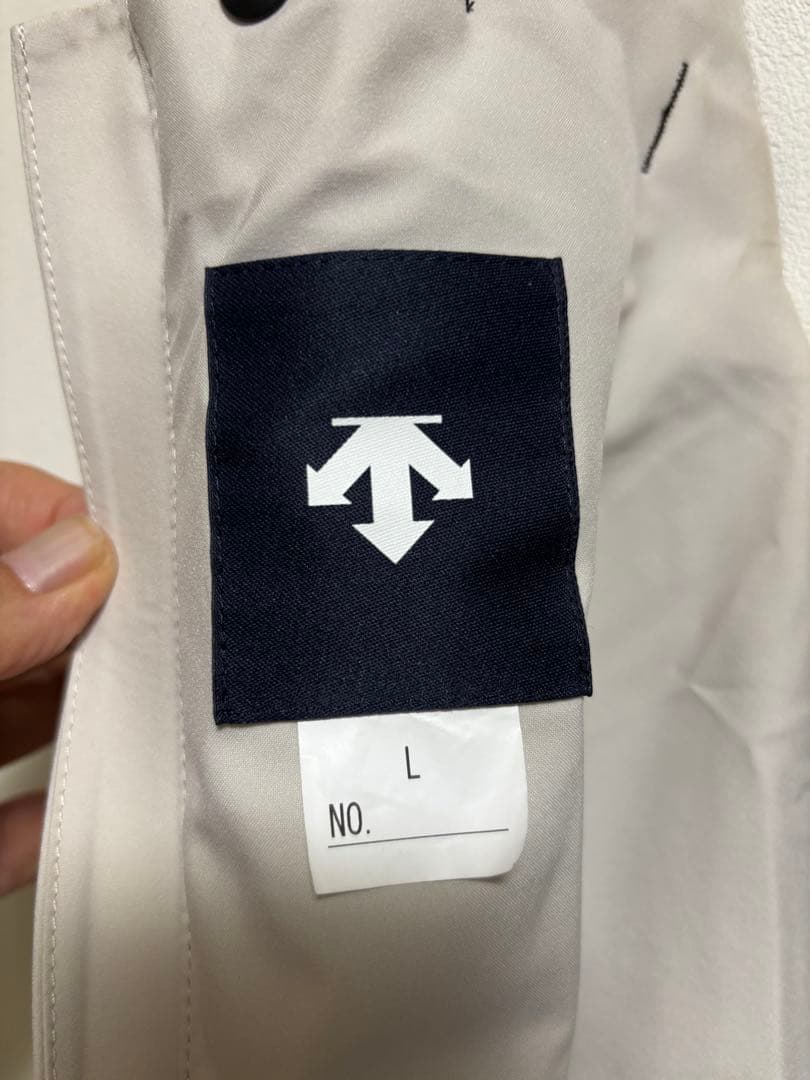 TD 防水スキーウェアセット ライトグレー