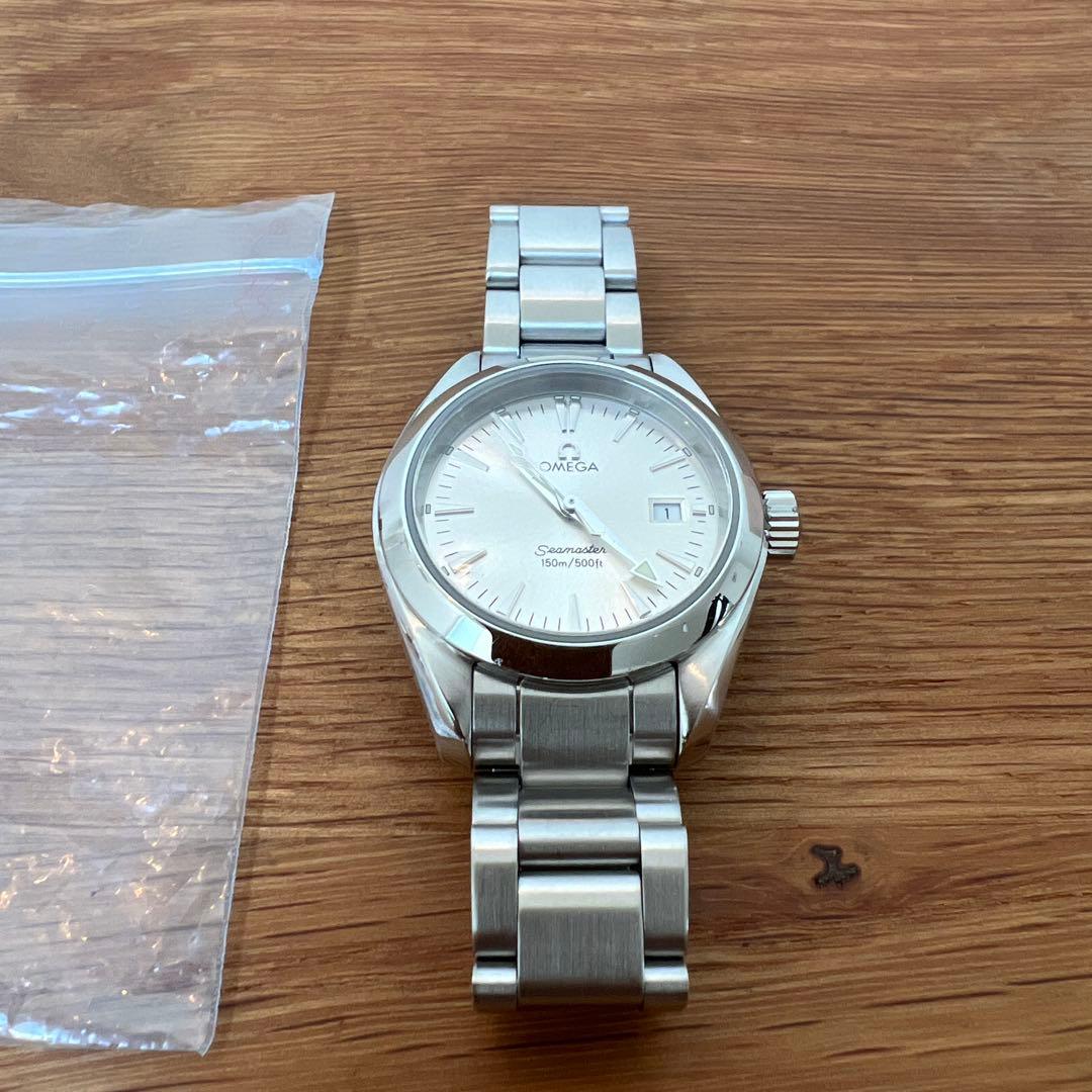 オメガ　シーマスター　アクアテラ　レディース　極美品　8月末にオーバーホール済み