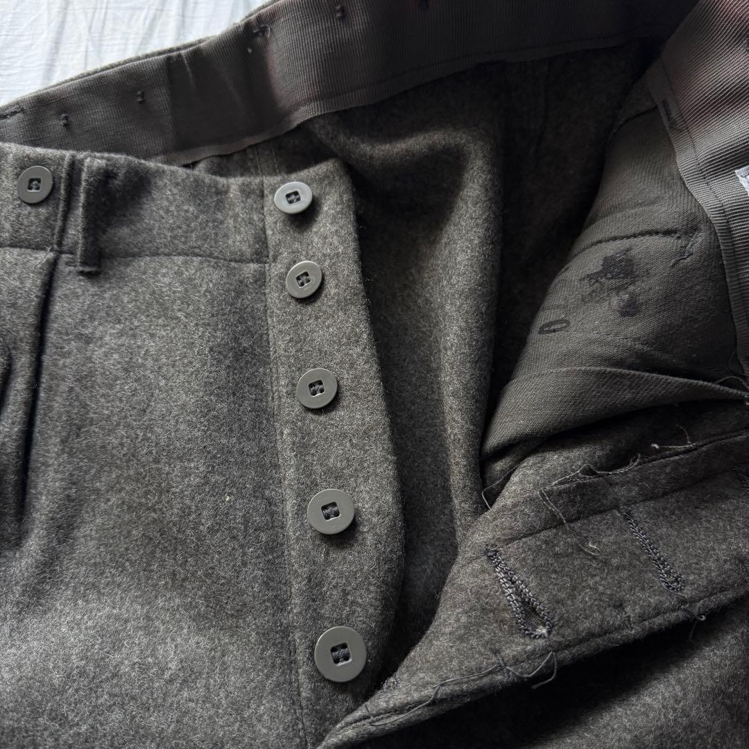 ビンテージ スウェーデン軍 M-58 ウール カーゴ パンツ ミリタリー