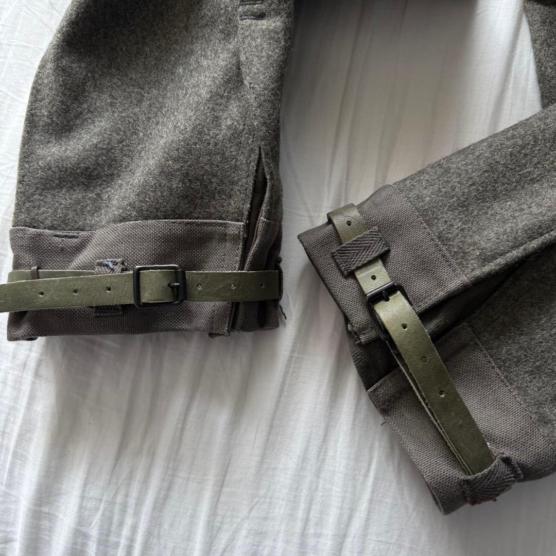 ビンテージ スウェーデン軍 M-58 ウール カーゴ パンツ ミリタリー