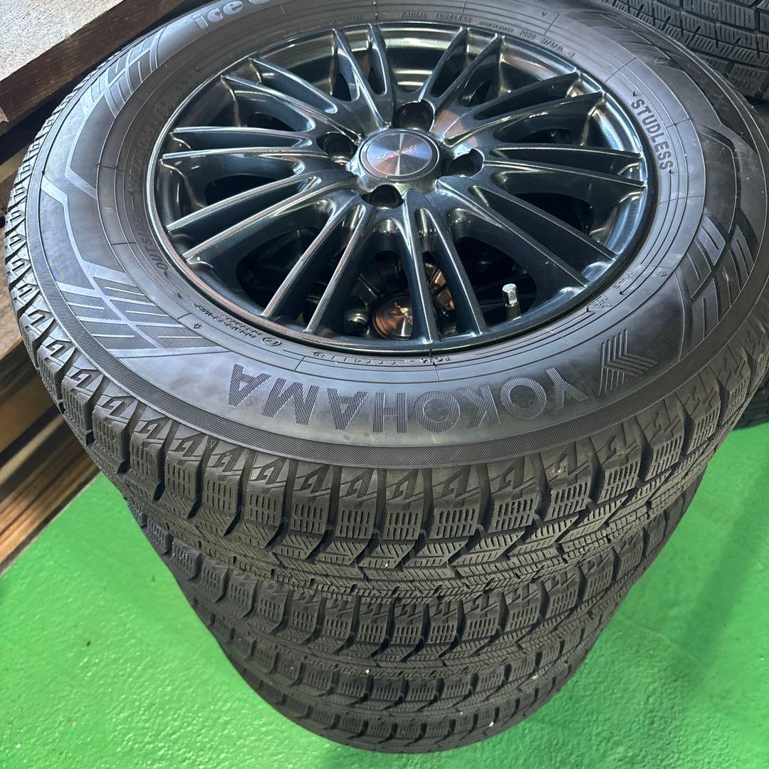 スタッドレスタイヤホイール付185/70R14ヨコハマ　アイスガード6 4本
