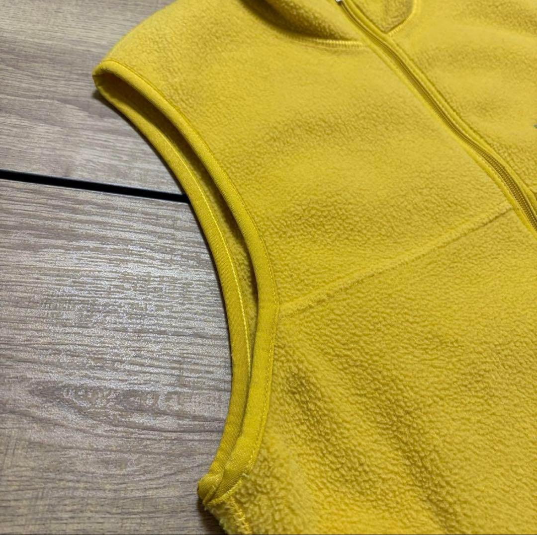 パタゴニア 99年 usa製 シンチラ フリース ベスト イエロー S 希少