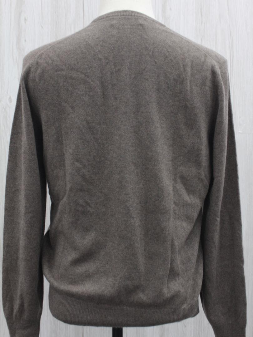 ▲ブルネロクチネリ BRUNELLO CUCINELL カシミヤ100％Vネック