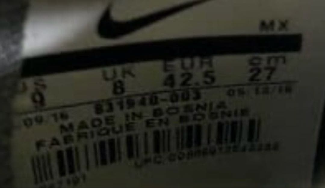 【ほぼ新品】NIKE MERCURIAL SUPER FLY Ⅴ DF FG