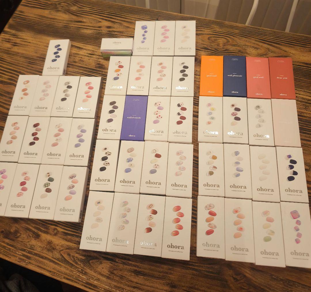 『訳あり』ohora オホーラ ジェルネイルシール セット まとめ