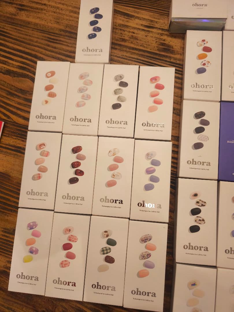 『訳あり』ohora オホーラ ジェルネイルシール セット まとめ