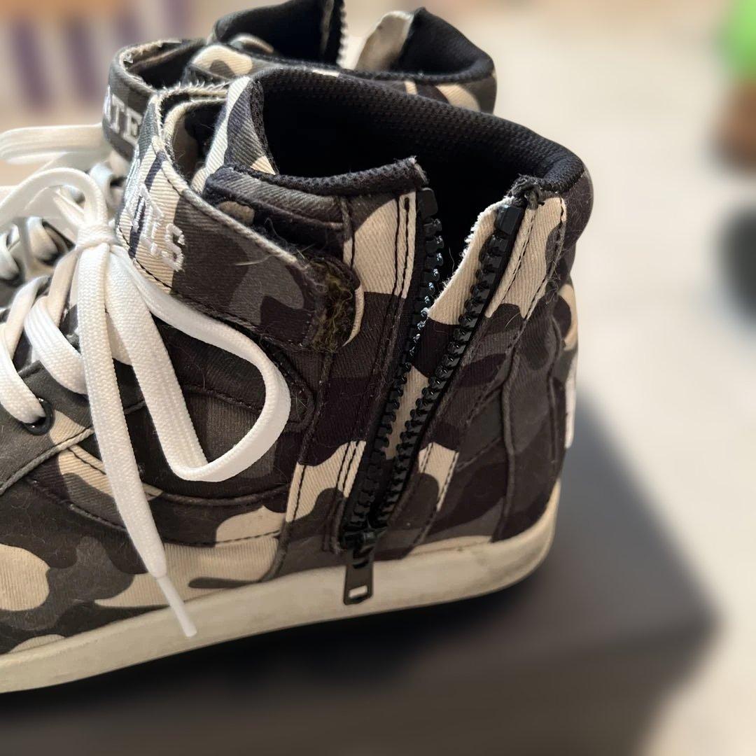 PEARLY GATES カモフラージュ ハイカットスニーカー　ゴルフシューズ
