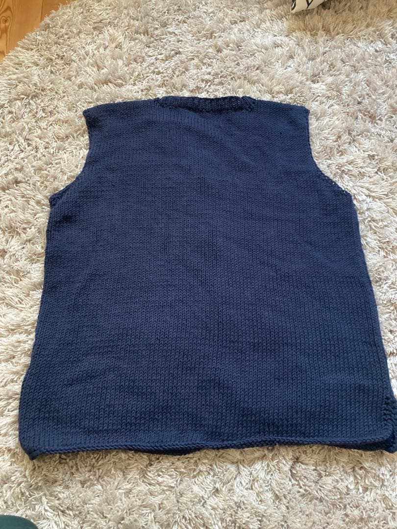 INVERALLAN ウールベスト　未使用品 ハンドメイド　スコットランド製