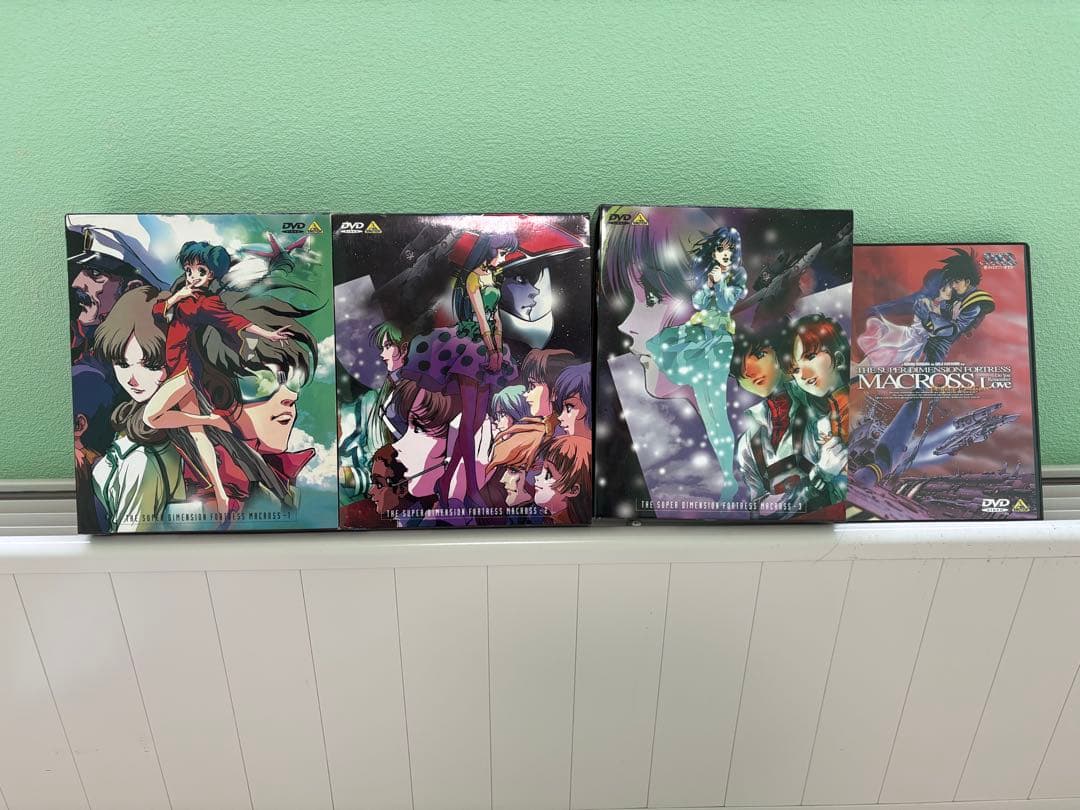 超時空要塞マクロス　DVD 1〜3巻&劇場版 「愛・おぼえていますか」
