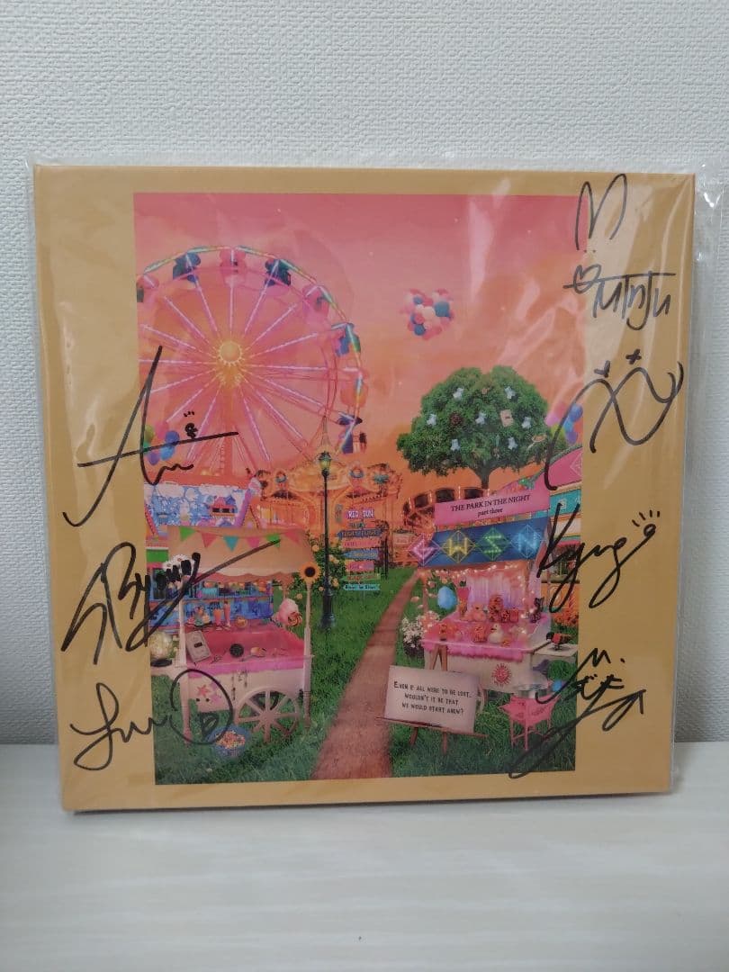 サインあり！　公園少女 (GWSN) 3rdミニアルバム - 夜の公園