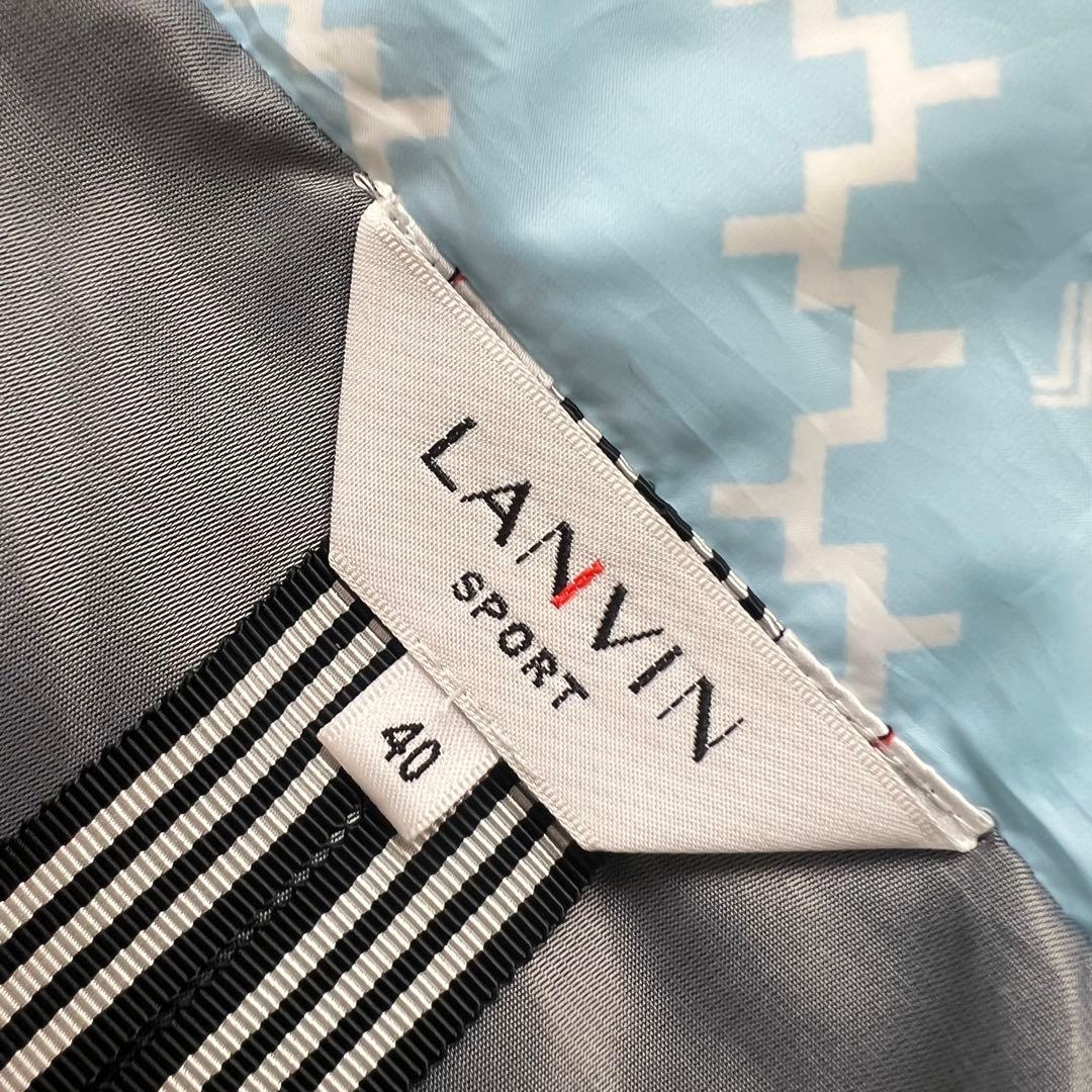 LANVIN SPORT ランバンスポール　ダウンジャケット　水色　40 L