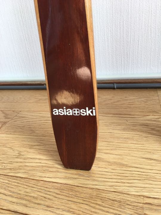 昭和？の木製スキー なんと新品！未使用！