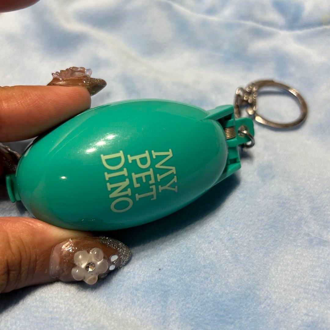 ポケットクリッター　恐竜　トリケラトプス　キーホルダー　レトロ