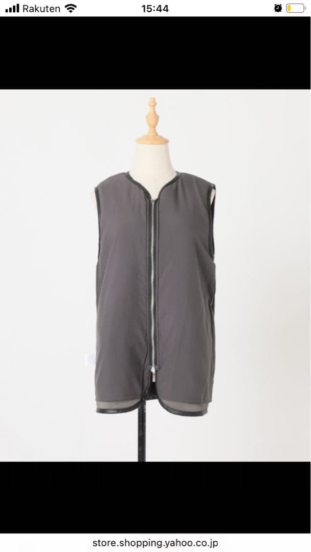 JOURNALSTANDARD relume シープフェイクファージップベスト