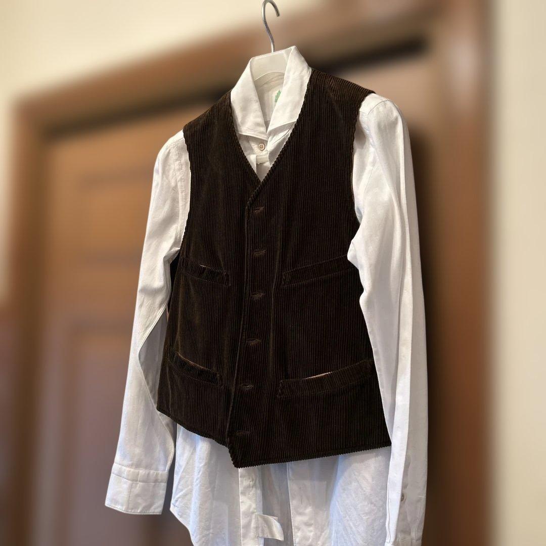 ダブルアールエル　コーデュロイベスト　　　ポロラルフローレン