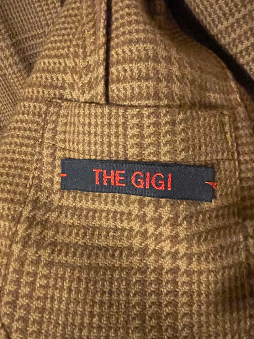 THE GIGI イタリア製　チェック柄 テーラードジャケット