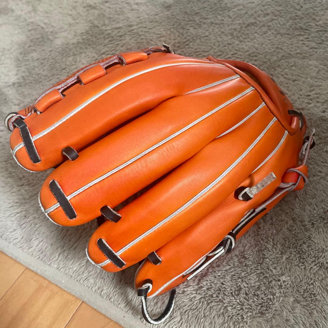 Mizuno Pro 一般硬式内野手用グローブ オレンジ