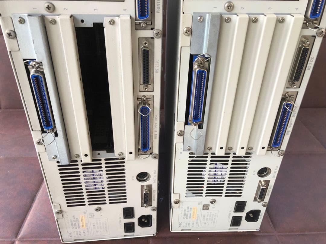 NEC PC-9801RA2 &NEC PC-9801RX2通電のみ(J49)