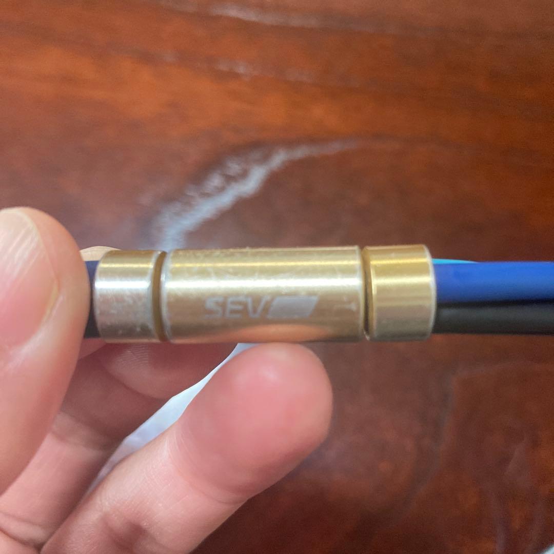 セブルーパー　SEV シリコン ネックレス 黒　青 緑