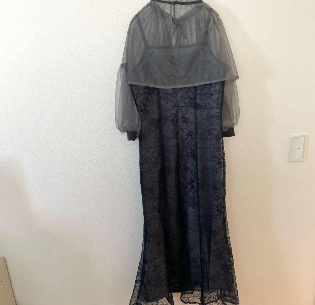 Uさん専用　Leja マーメイドシルエットキャミワンピース　S