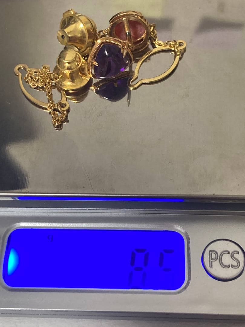 r*i様 k18 ネクタイピン