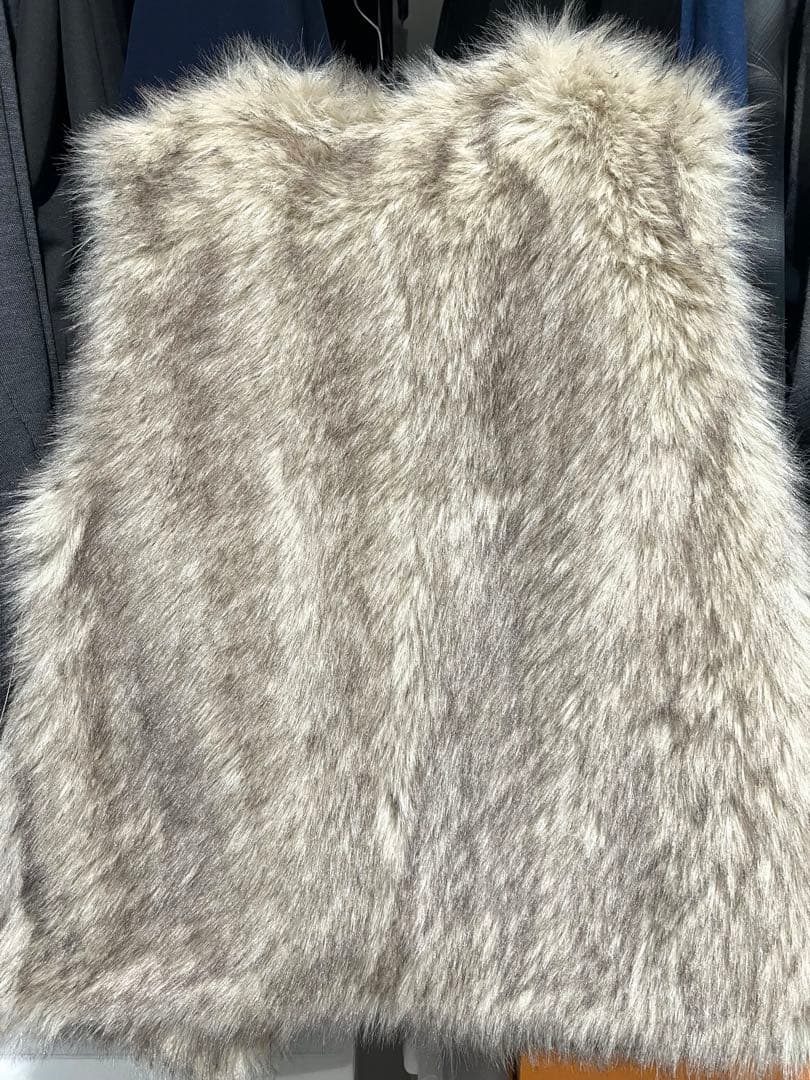 新品未使用 anuans アニュアンス ファーベスト ジレ レディース 2022