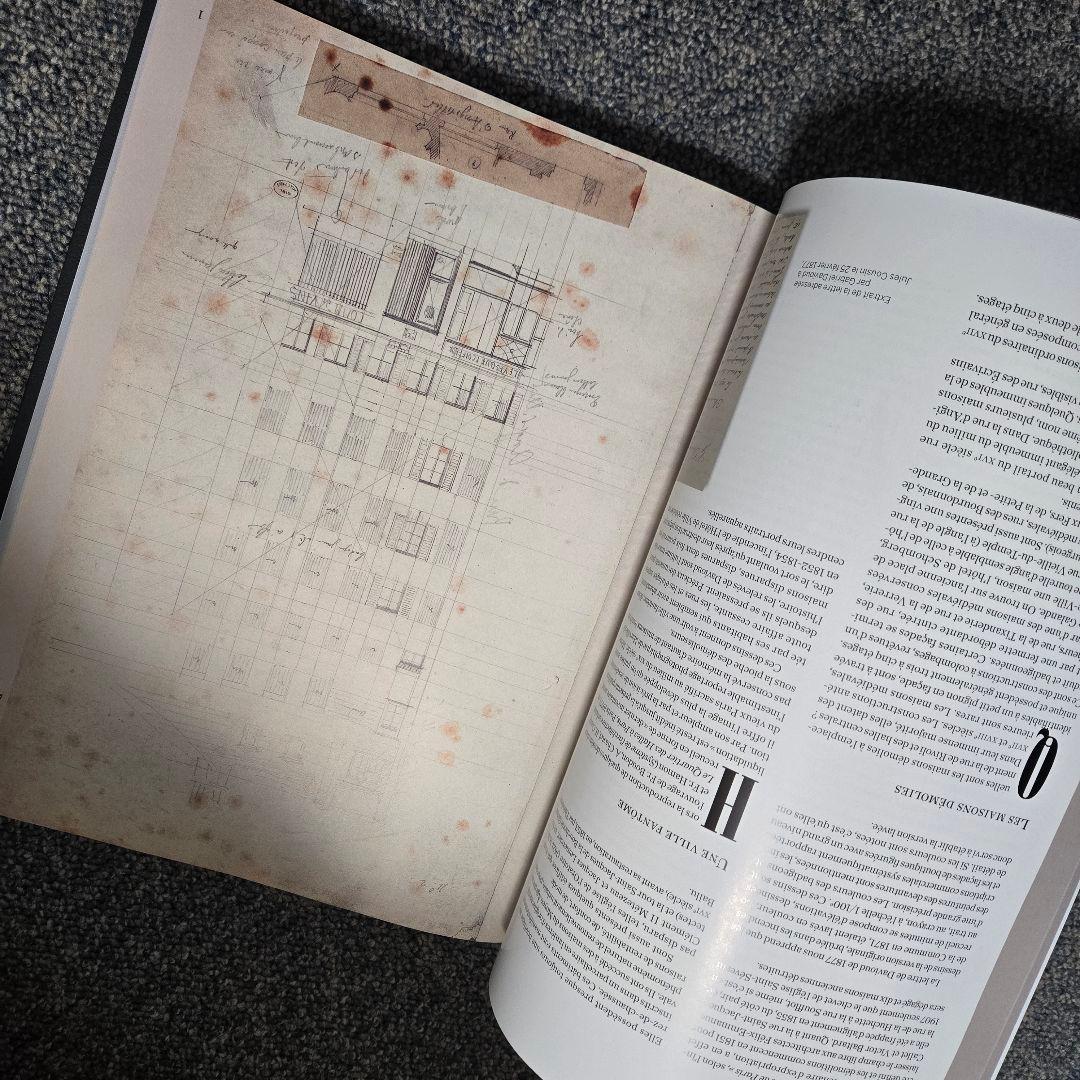 超希少最安値　パリ　建築　大型本　Paris pour memoire