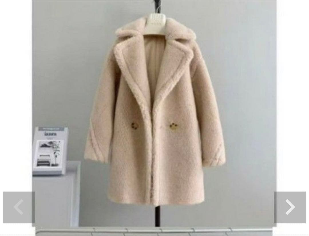 lilirena テディコート ベア ボア アウター