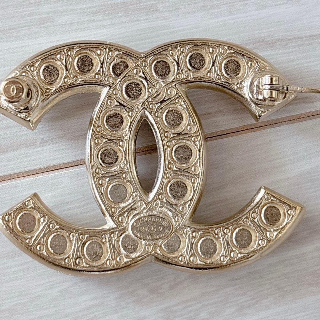 CHANEL シャネル ココマーク ブローチ　コスチュームパール 2024年購入