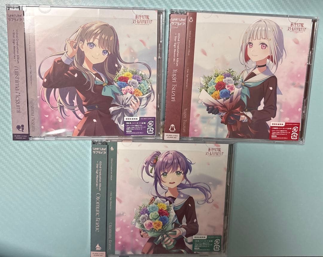 通常盤 102nd Graduation Album 乙宗梢　夕霧綴理　藤島恵