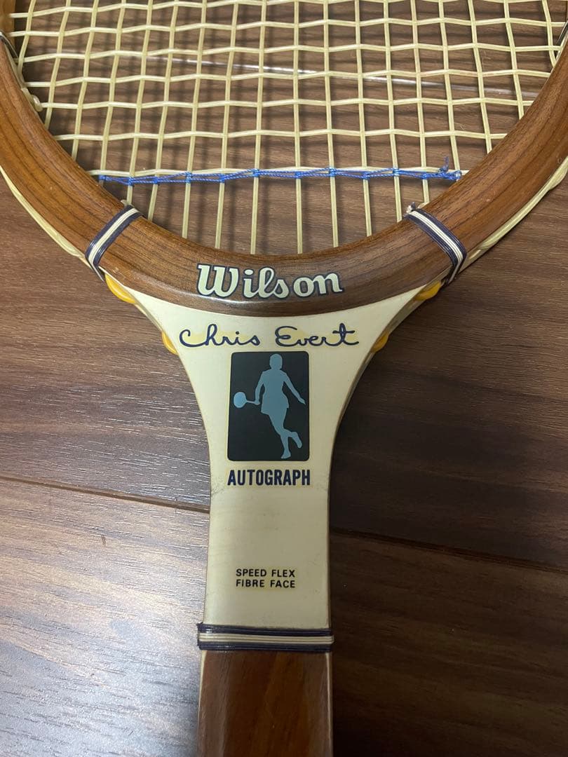 中古　テニスラケット WILSON Chris Evert AUTOGRAPH