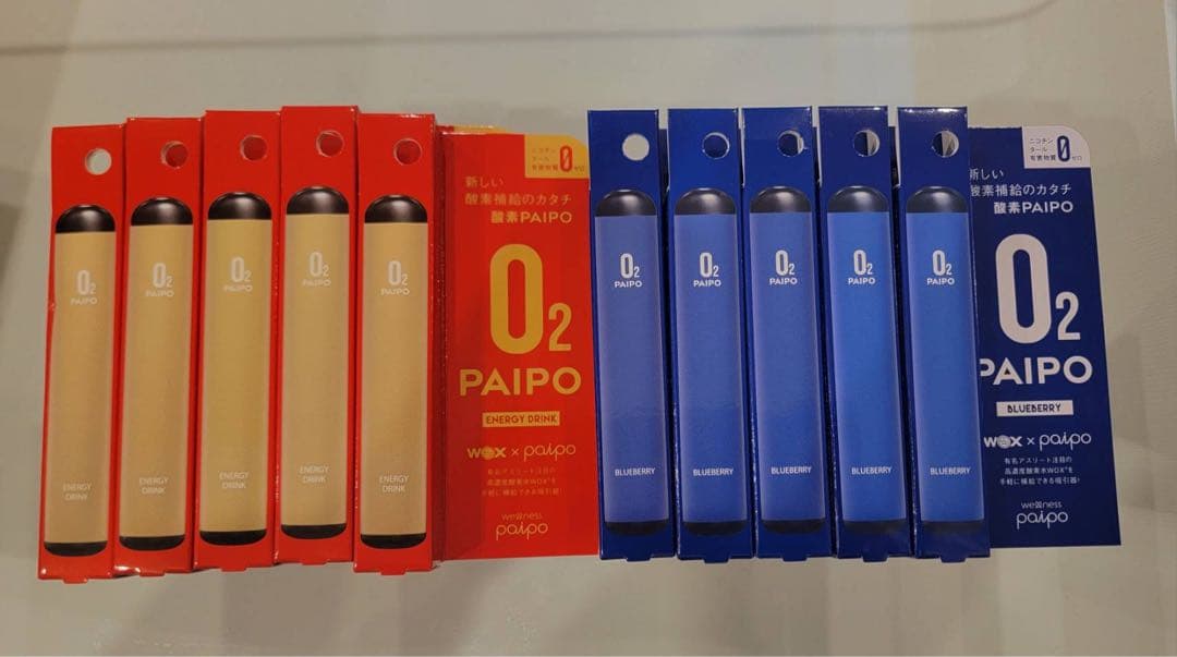 マルマンH&B 酸素パイポ O2PAIPO エナジードリンク&ブルーベリー10本