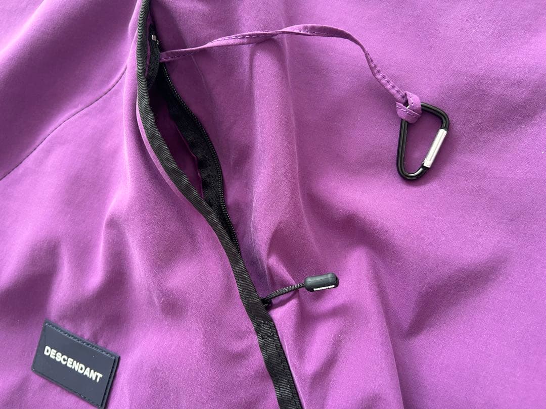 DESCENDANT 2025 ショルダーバッグ　パープル