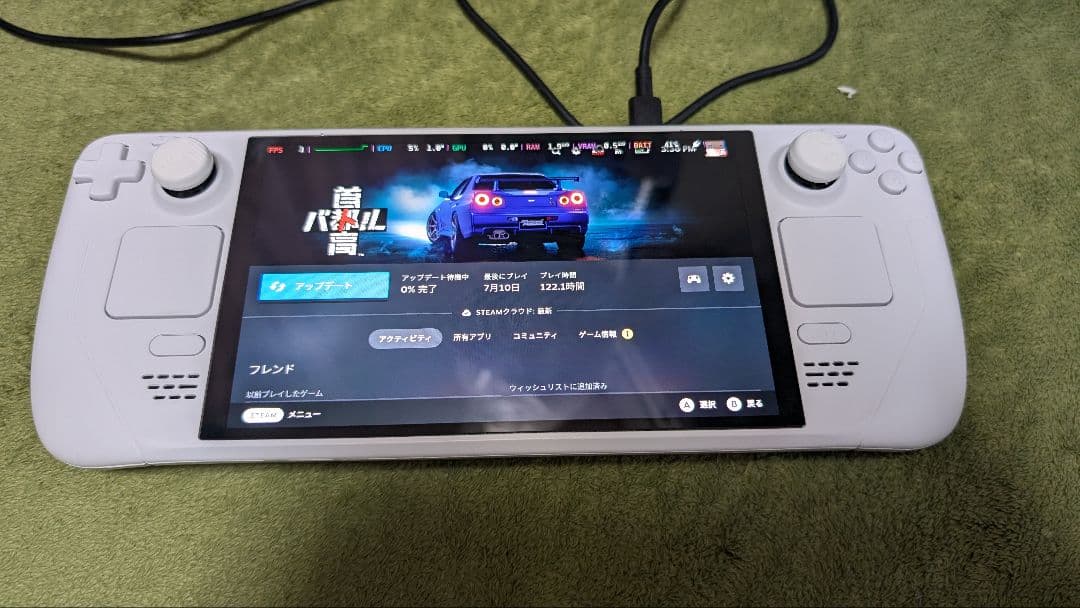 Steam deck OLED版 512GB ホワイトカラー