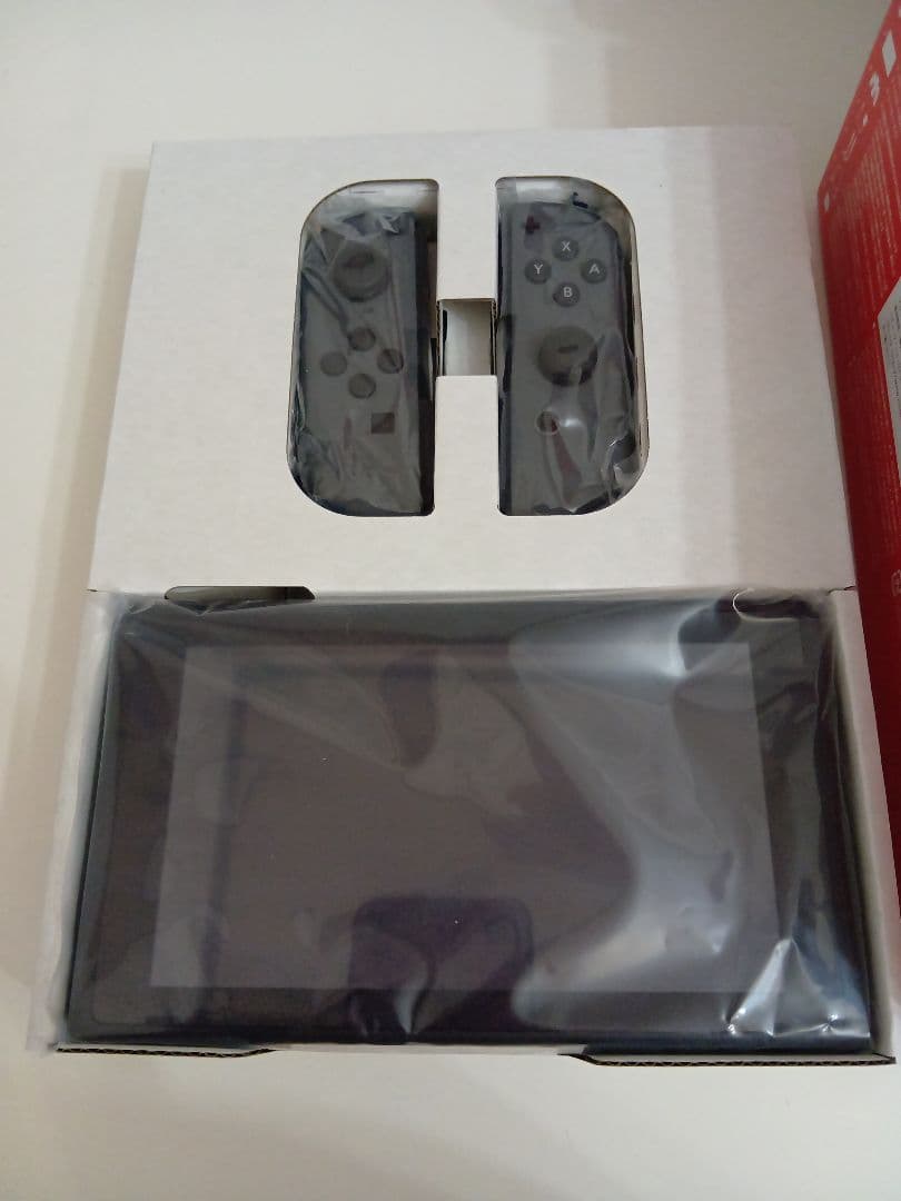Nintendo Switch グレー 2025.3.28購入品 購入印有