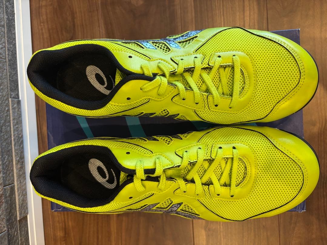 asics ウィンジョブ CP106 ライムシルバー 27.5 cm