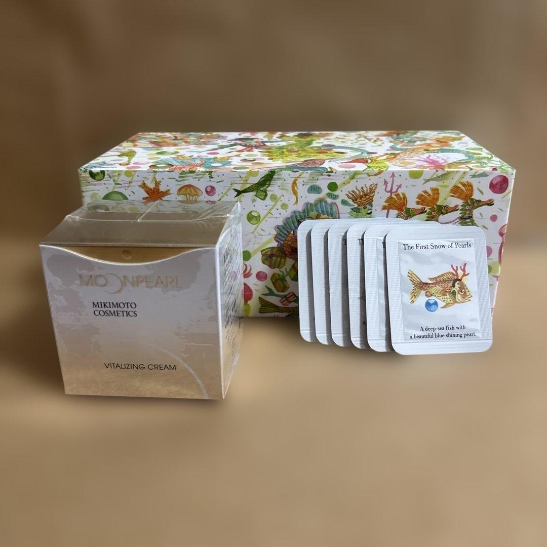 ムーンパールバイタライジングクリーム&エッセンスシートLCM ミキモトコスメ